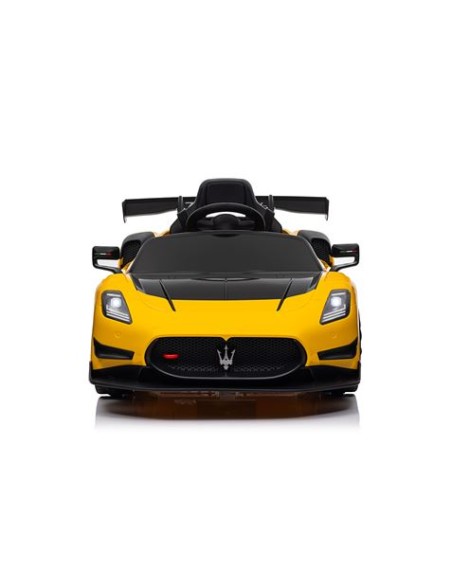 COCHE INFANTIL A BATERIA CON CONTROL REMOTO MASSERATI MC20 GT2 AMARILLO