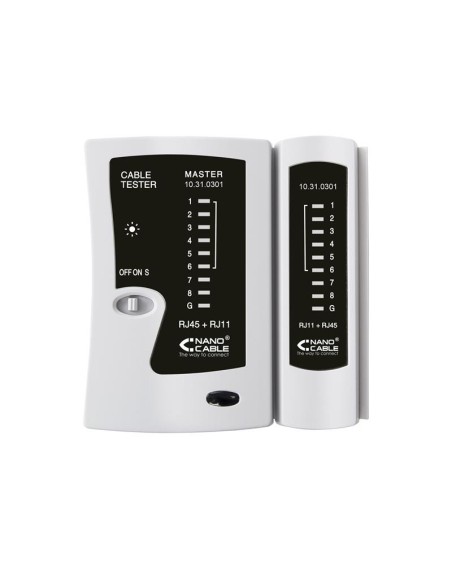 CABLE DE RED CAT.6 UTP 0.5M NANOCABLE GREEN