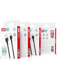 CABLE 2.1A USB A TIPO C 2 METROS NEGRO NB200 XO 2
