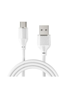 CABLE DE CARGA 6A USB A TIPOC 1 METRO BLANCO XO
