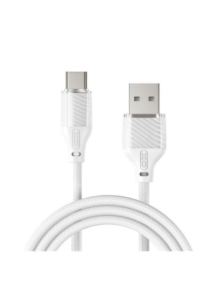 CABLE DE CARGA 6A USB A TIPOC 1 METRO BLANCO XO