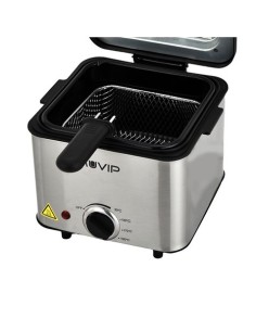 FREIDORA 1.5 LITROS INOXIDABLE 1000W DESMONTABLE MUVIP 2