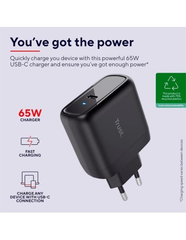 SOPORTE PROYECTOR TOOQ TECHO GIRATORIO E INCLINABLE BLACK