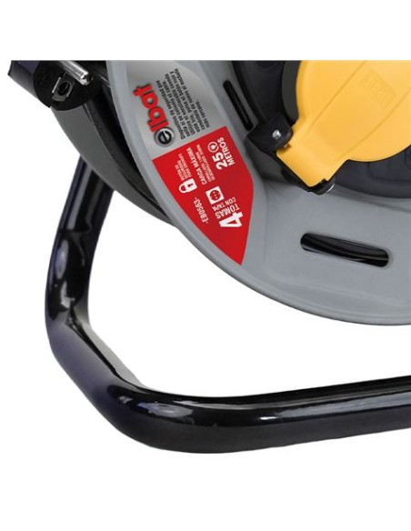 ENROLLADOR DE CABLE 25 METROS CABLE 3X1.5MM CON TAPAS ELBAT