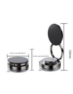 SOPORTE COCHE POR VACIO MAGNETICO COMPACTO C177 XO