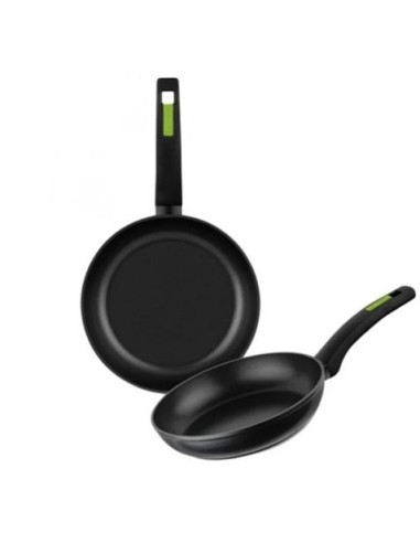 PACK 2 SARTENES ALUMINIO FORJADO 20/24 CM GREEN MONIX