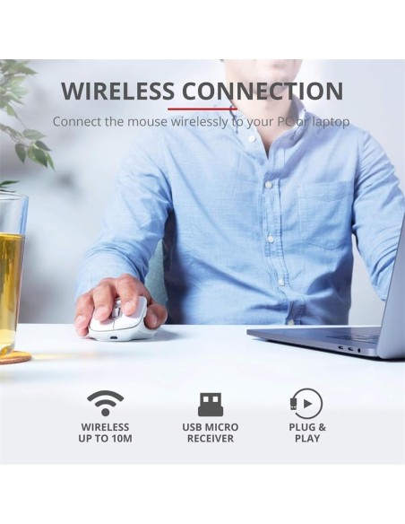 RATON TRUST VERRO WIRELESS ERGONOMIC
