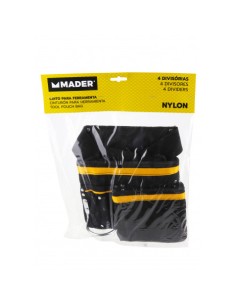 CINTURON DE HERRAMIENTAS CON 4 COMPARTIMENTOS MADER 2