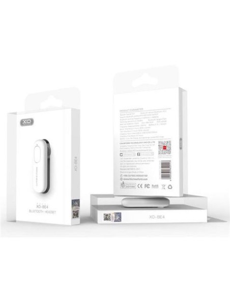 AURICULAR BE4 BLUETOOTH BLANCO XO
