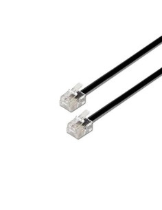 CABLE TELÃ‰FONO RJ11 2M 4 VIAS MACHO-MACHO AISENS