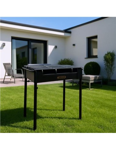 BARBACOA HIERRO CON PATAS 45X25CM ALGON