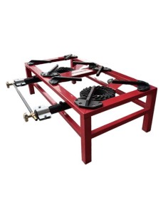 FOGÃ“N / HORNILLO DE GAS REFORZADO ALTA POTENCIA 2 FUEGOS 80X40CM MUVIP