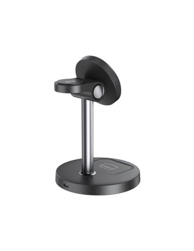 CARGADOR INALAMBRICO MAGNETICO 3 EN 1 CX038 NEGRO XO