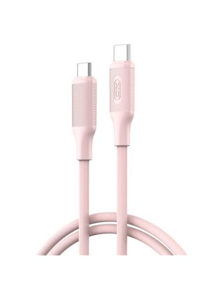 CABLE TIPO C A TIPO C 1METRO NBQ265B ROSA 60W XO