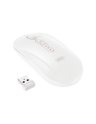 RATON INALAMBRICO WIRELESS / BLUETOOTH 1600DPI BLANCO M13 XO