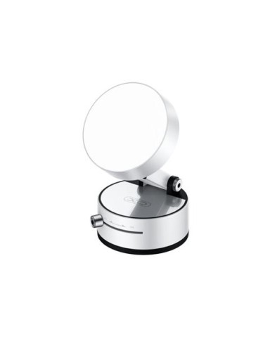 SOPORTE COCHE SMARTPHONE POR VACIO /MAGNETICO C170 BLANCO XO