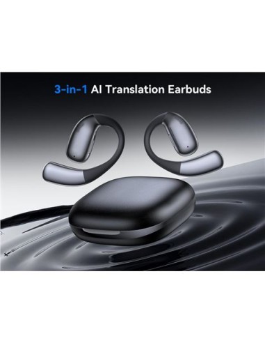 AURICULARES TWS CON TRADUCCION SIMULTANEA G37 NEGRO XO
