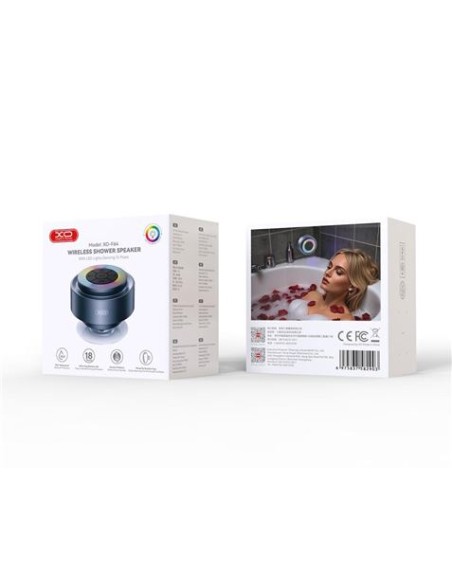 ALTAVOZ BLUETOOTH IMPERMEABLE IDEAL PARA DUCHA F64 XO