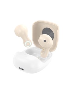 AURICULARES BLUETOOTH TWS G28 BEIGE XO