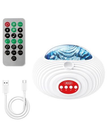 LAMPARA / PROYECTOR LED ESTRELLAS Y GALAXIAS CON ALTAVOZ YH12 XO