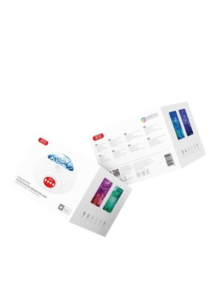 LAMPARA / PROYECTOR LED ESTRELLAS Y GALAXIAS CON ALTAVOZ YH12 XO