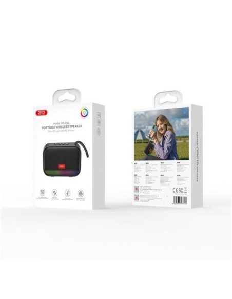 ALTAVOZ BLUETOOTH CON RGB | MICRO SD | USB | 5W | XOF66 XO