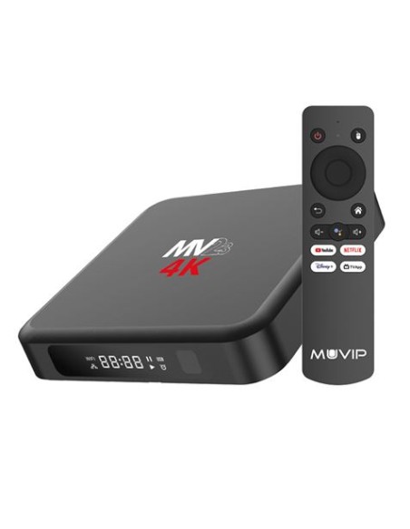 MINI PC SMART TV MV23 4K 5G | ANDROID 14 | QUAD CORE | 4GB RAM | 32GB MUVIP