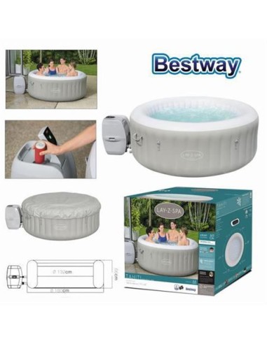 SPA TAHITI 180X180X66CM 4-6 PERSONAS BESTWAY