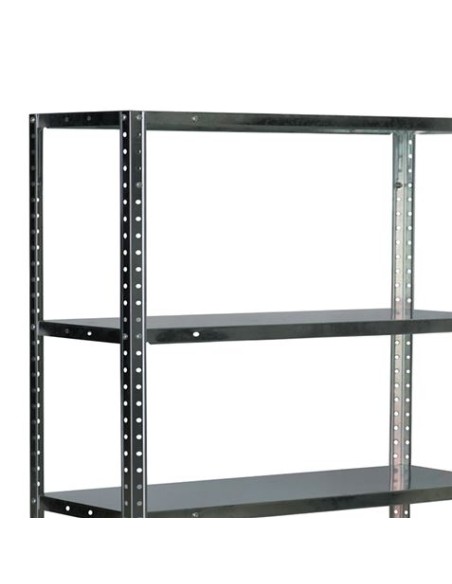 ESTANTERIA ACERO GALVANIZADO 5 BALDAS 90X30X180CM BLIM