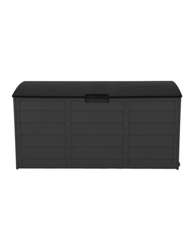 BAÃšL RESINA 290 LITROS 112X49X54CM GRIS OSCURO SUNGARDEN