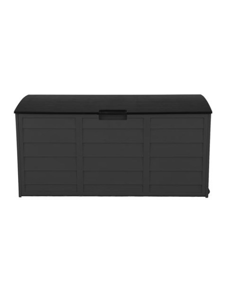 BAÃšL RESINA 290 LITROS 112X49X54CM GRIS OSCURO SUNGARDEN