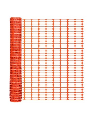 MALLA DE SEÃ‘ALIZACIÃ“N NARANJA 80GRS/M2 1X50 METROS SUNGARDEN