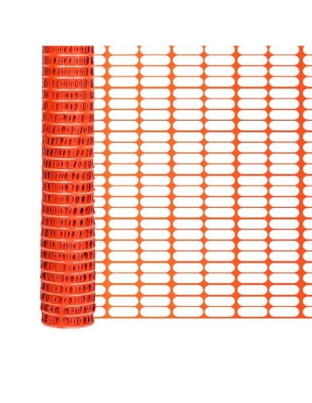 MALLA DE SEÃ‘ALIZACIÃ“N NARANJA 80GRS/M2 1X50 METROS SUNGARDEN