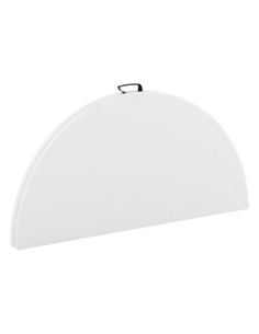 MESA DE RESINA REDONDA PLEGABLE 160X74CM 4.5CM SUNGARDEN 2