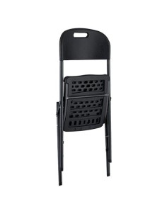 SILLA RESINA PLEGABLE PRO 44X53X83CM NEGRA SUNGARDEN 2