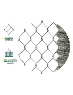 MALLA DE VALLADO GALVANIZADA 60X60X2.5MM 1.5X25 METROS SUNGARDEN 2