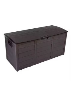 BAÃšL RESINA 290 LITROS 112X49X54CM MARRÃ“N SUNGARDEN 2