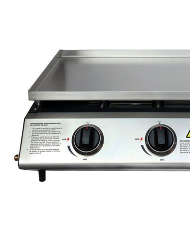 PLANCHA DE ASAR 3 FUEGOS INOXIDABLE MUVIP