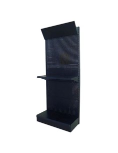 ESTANTERIA / EXPOSITOR DISPLAY 900X450X2200 COLOR NEGRO