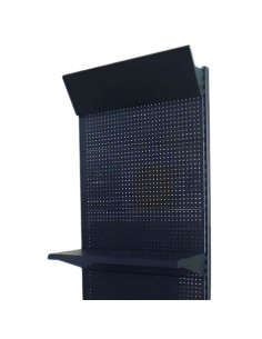 ESTANTERIA / EXPOSITOR DISPLAY 900X450X2200 COLOR NEGRO 2
