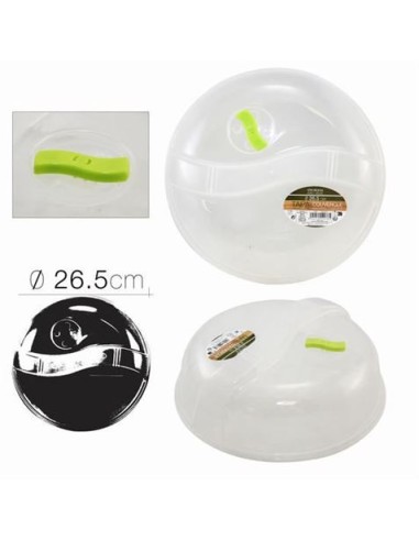 TAPA MICROONDAS CON VALVULA 26.5X9.5