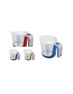 BASCULA DE COCINA CON JARRA MEDIDORA COLOR SURTIDO JOCCA 2