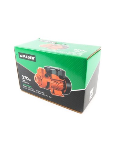 BOMBA ELÃ‰CTRICA 370W 25L/MIN MADER