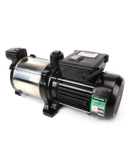BOMBA ELÃ‰CTRICA MULTICELULAR 1100W 90 L/MIN MADER