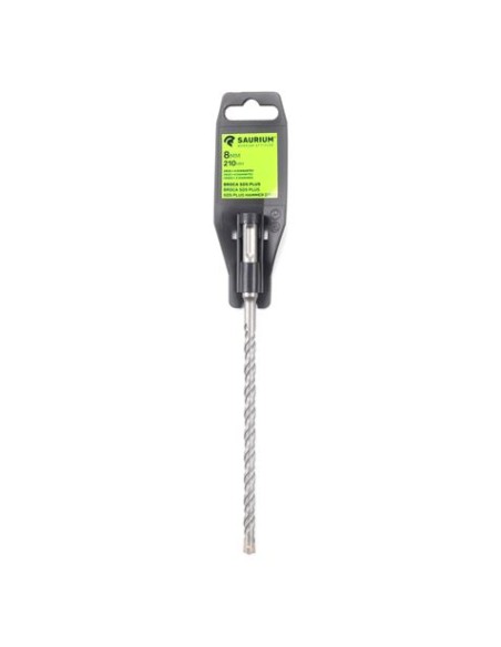 BROCA SDS PLUS, CRUZ PARA HORMIGON 8X210mm. SAURIUM