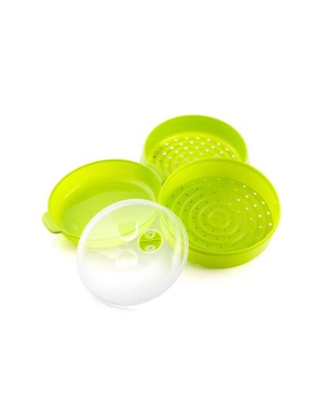 VAPORERA DOBLE PARA MICROONDAS INNOVAGOODS