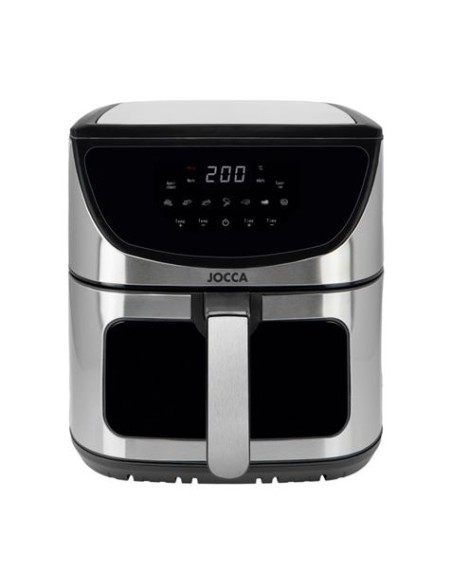 FREIDORA DE AIRE 8 LITROS INOX CON VENTANA JOCCA