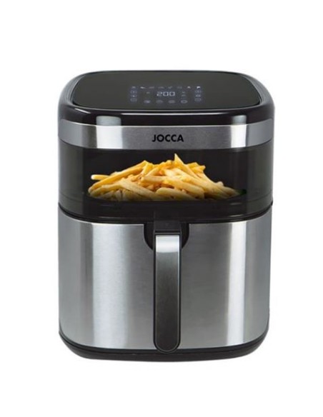 FREIDORA DE AIRE 10 LITROS INOX CON VENTANA JOCCA