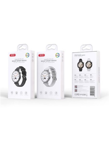 SMARTWATCH GT4 MINI 1.32\" IP68 | LLAMADAS BT | PLATA XO