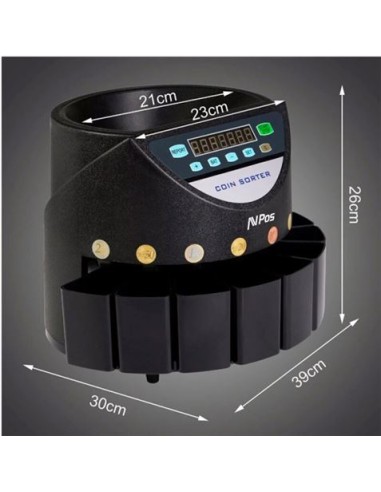 CONTADORA - CLASIFICADORA DE MONEDAS CCM6 AVPOS